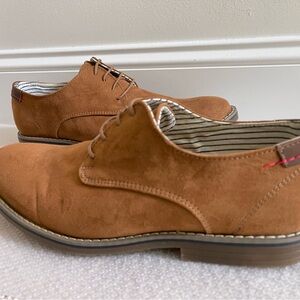 Brantano Oxford Brown Suede Men's Shoes 10